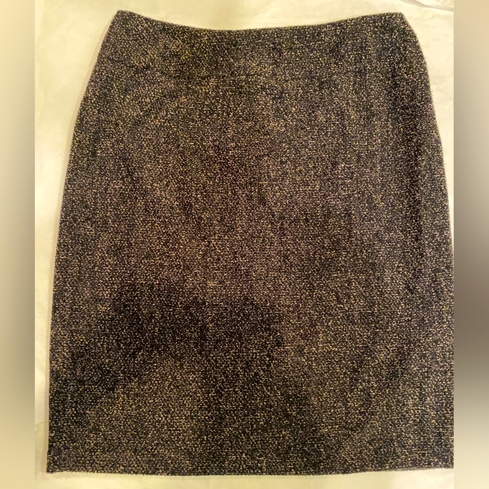 New York & Company black stretch jersey pencil skirt Medium